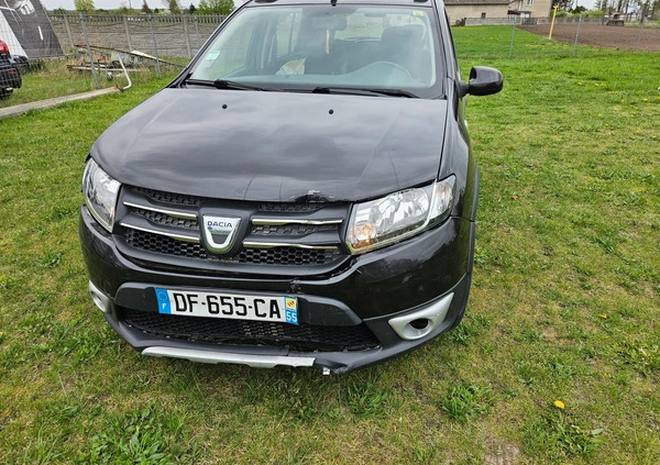 Dacia Sandero Stepway cena 11800 przebieg: 97001, rok produkcji 2014 z Przasnysz małe 232